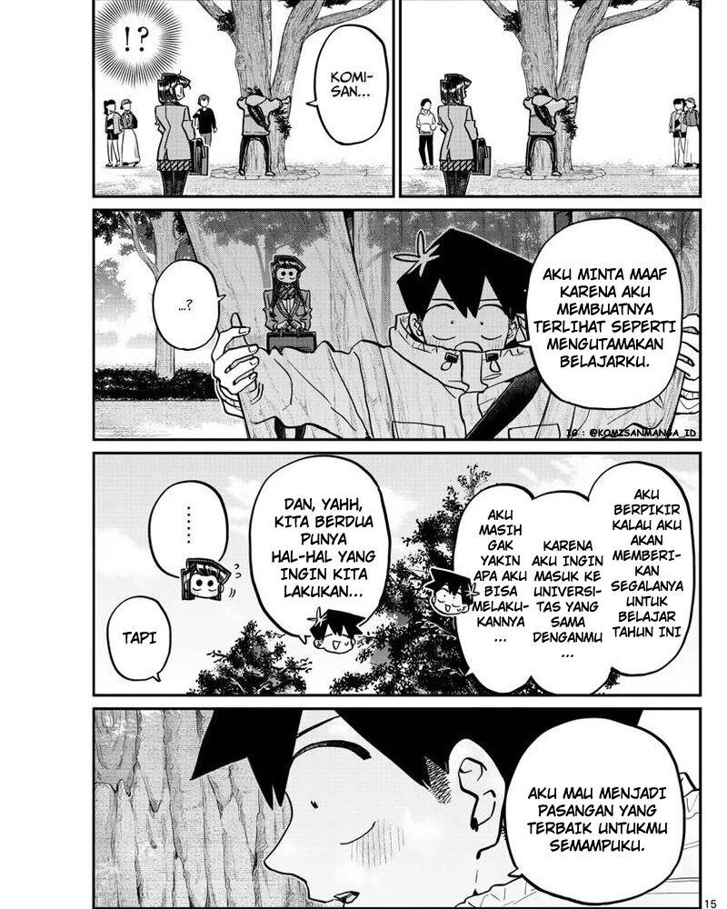 Komi-san wa Komyushou Desu Chapter 348 - halaman 15