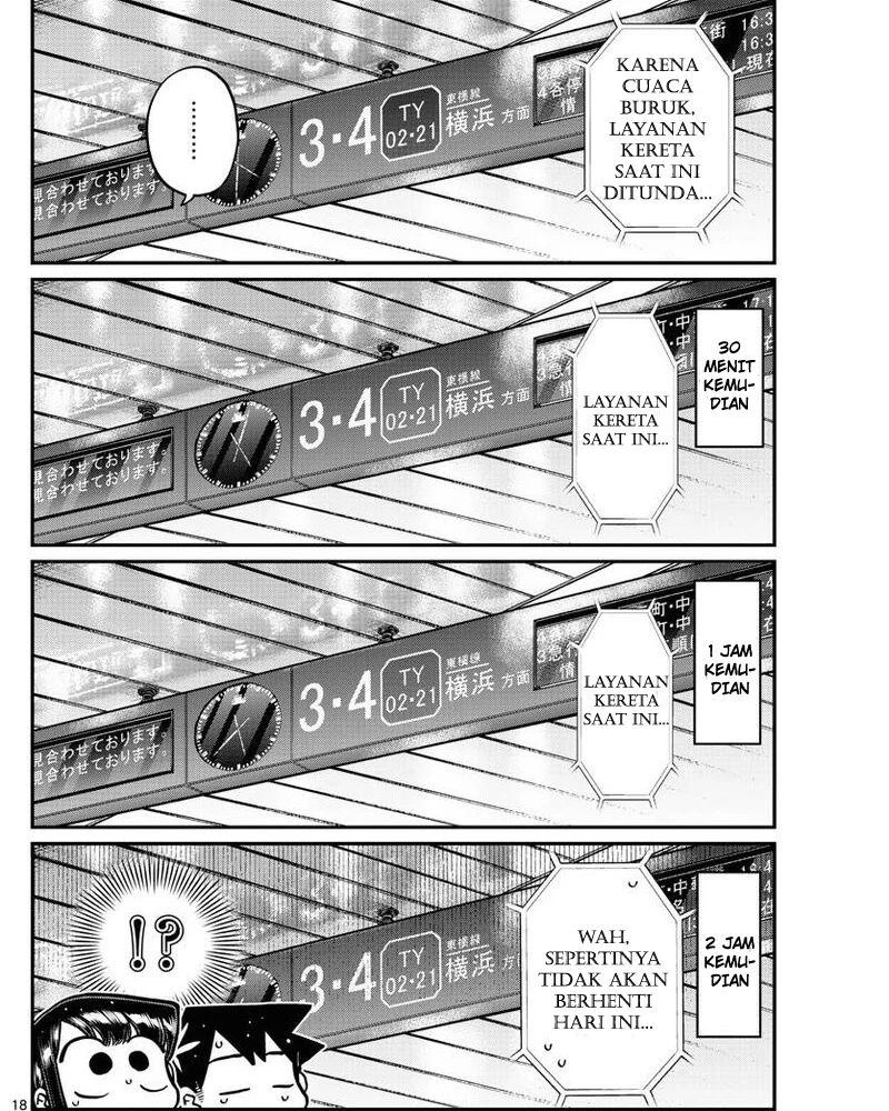 Komi-san wa Komyushou Desu Chapter 348 - halaman 18