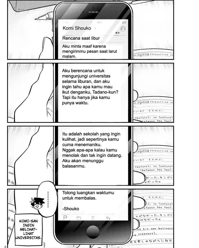 Komi-san wa Komyushou Desu Chapter 348 - halaman 2