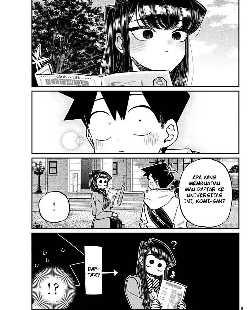 Komi-san wa Komyushou Desu Chapter 348 - halaman 9