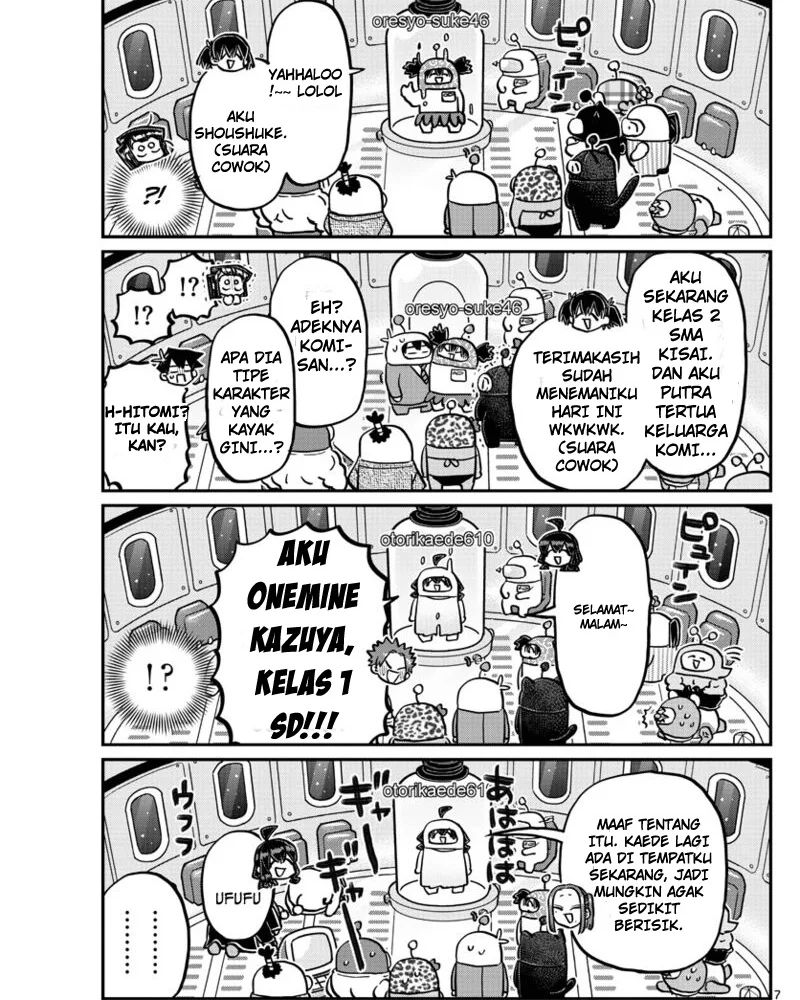 Komi-san wa Komyushou Desu Chapter 352 - halaman 7
