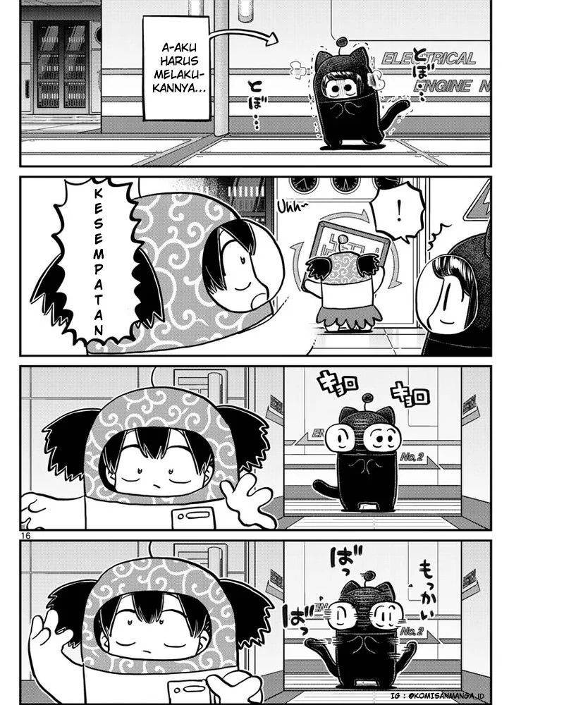 Komi-san wa Komyushou Desu Chapter 354 - halaman 16