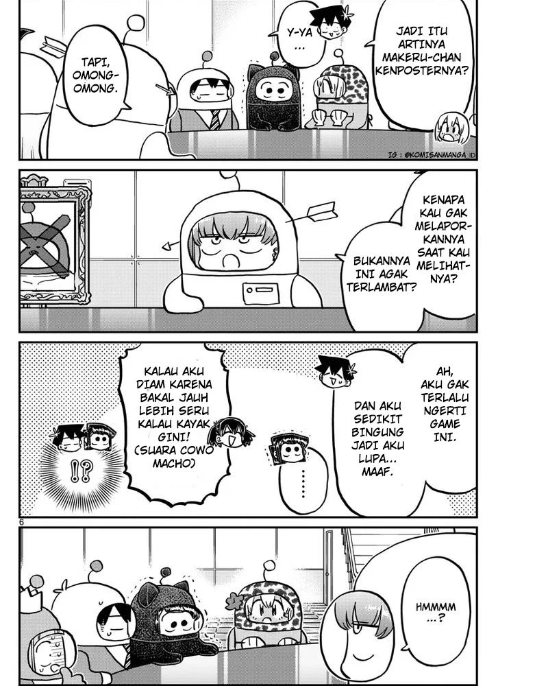 Komi-san wa Komyushou Desu Chapter 354 - halaman 6