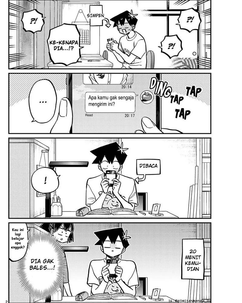 Komi-san wa Komyushou Desu Chapter 355 - halaman 2