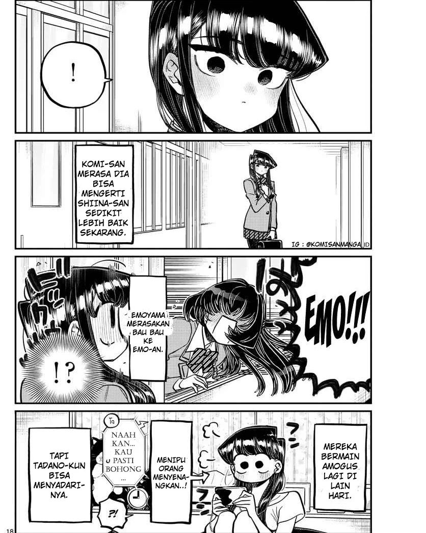 Komi-san wa Komyushou Desu Chapter 358 - halaman 18