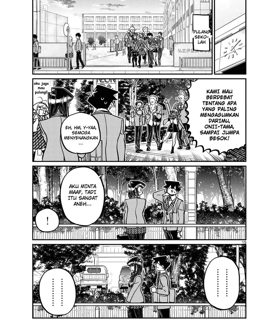 Komi-san wa Komyushou Desu Chapter 359 - halaman 15