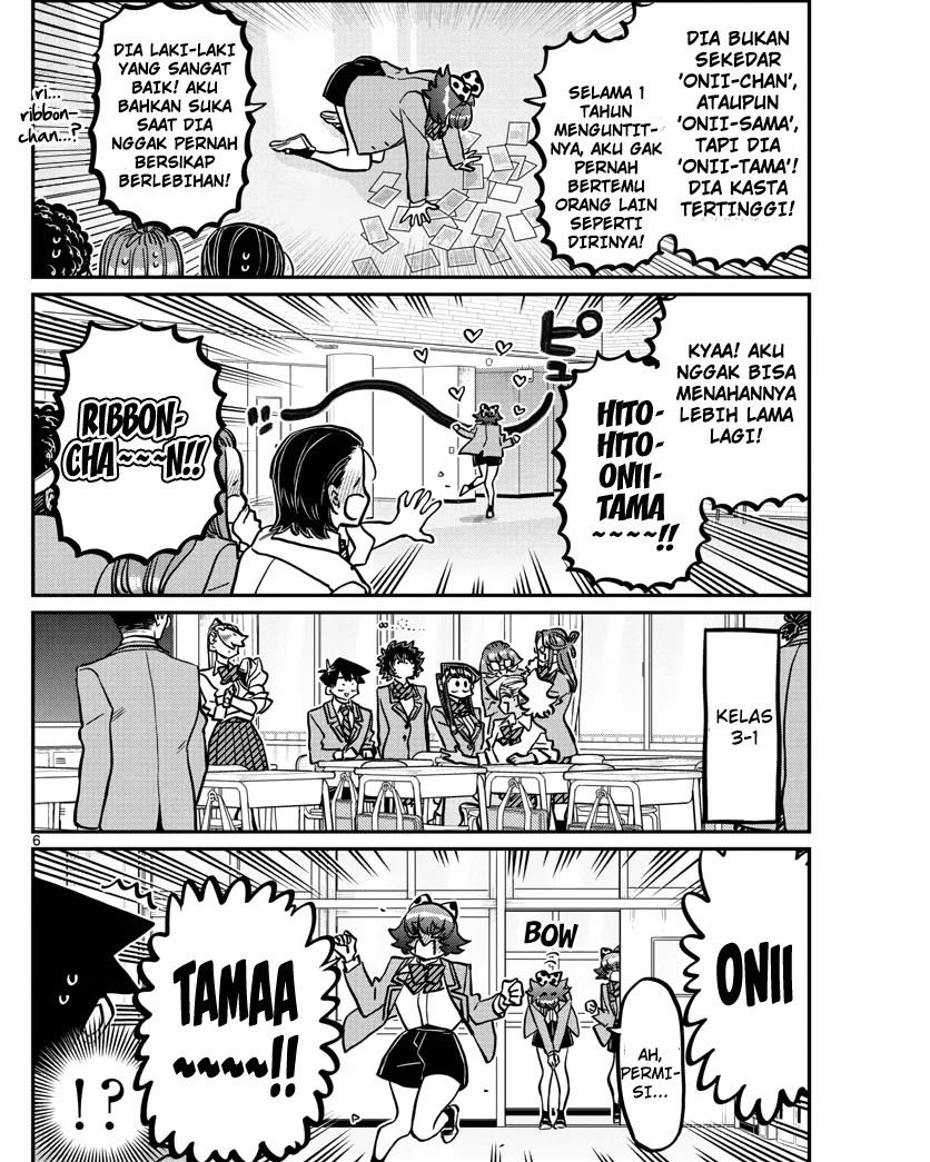 Komi-san wa Komyushou Desu Chapter 359 - halaman 6