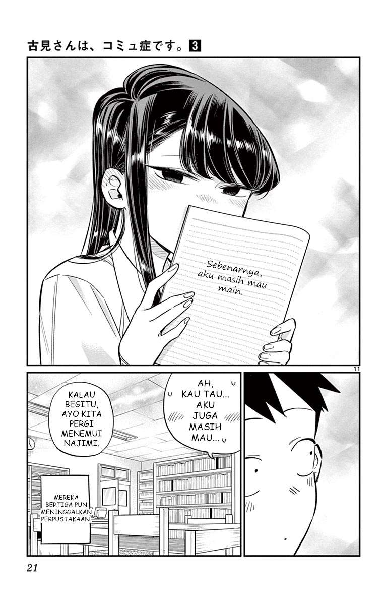 Komi-san wa Komyushou Desu Chapter 36 - halaman 10