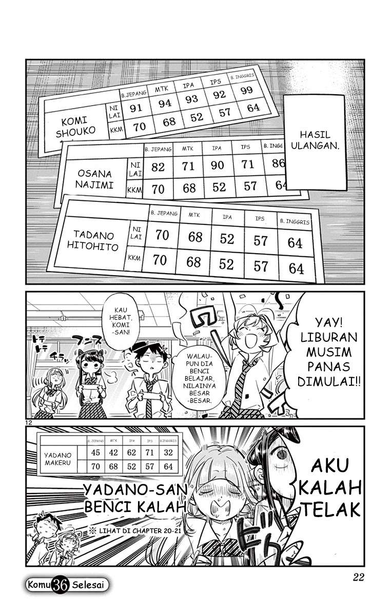 Komi-san wa Komyushou Desu Chapter 36 - halaman 11