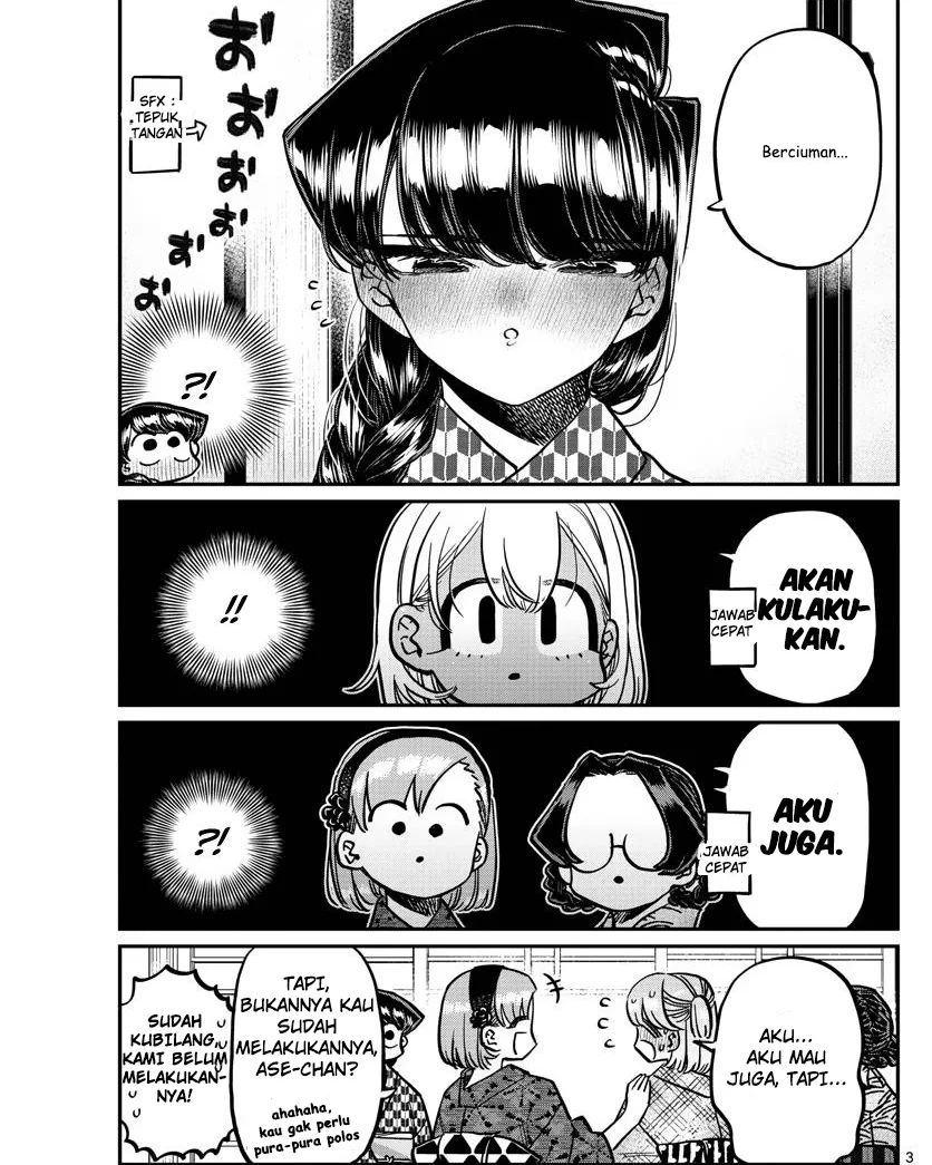 Komi-san wa Komyushou Desu Chapter 362 - halaman 3