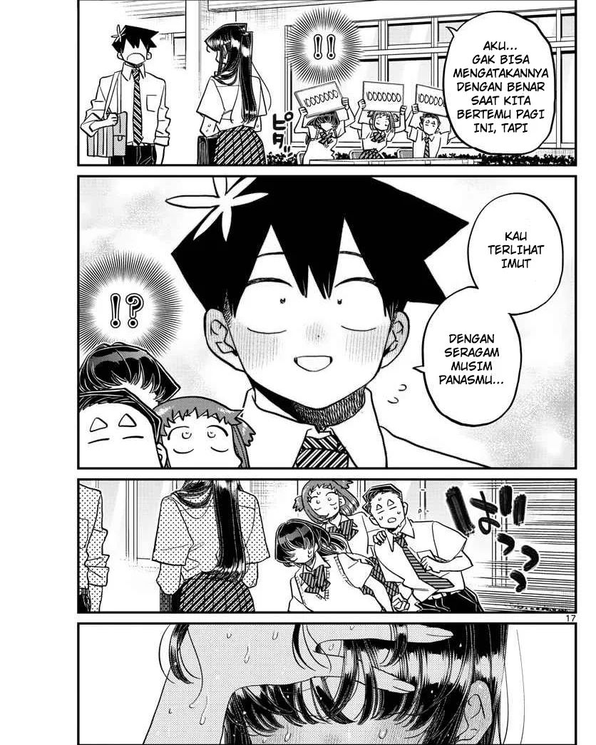 Komi-san wa Komyushou Desu Chapter 366 - halaman 17