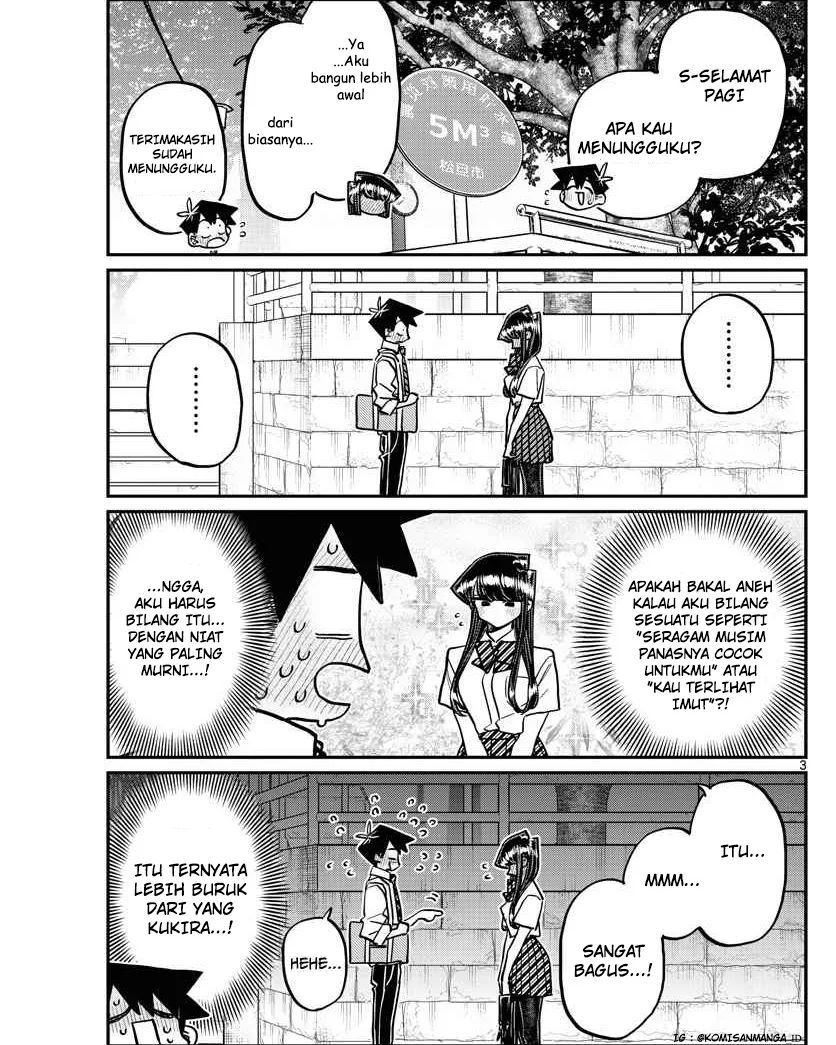 Komi-san wa Komyushou Desu Chapter 366 - halaman 3