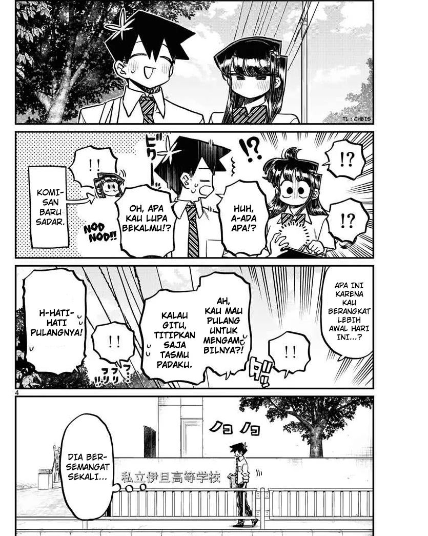 Komi-san wa Komyushou Desu Chapter 366 - halaman 4