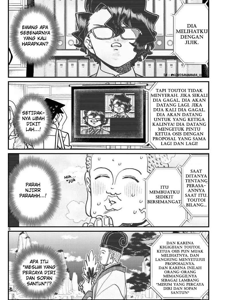 Komi-san wa Komyushou Desu Chapter 366 - halaman 6