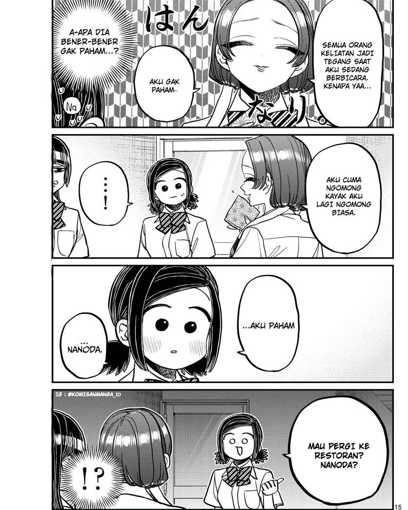 Komi-san wa Komyushou Desu Chapter 369 - halaman 15