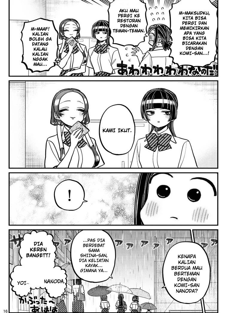 Komi-san wa Komyushou Desu Chapter 369 - halaman 16