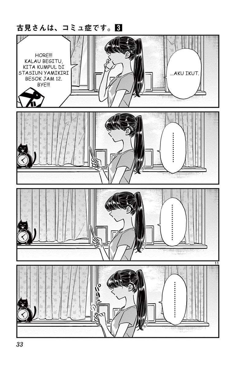 Komi-san wa Komyushou Desu Chapter 37 - halaman 10
