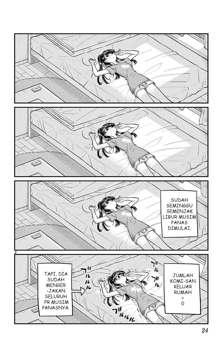 Komi-san wa Komyushou Desu Chapter 37 - halaman 2