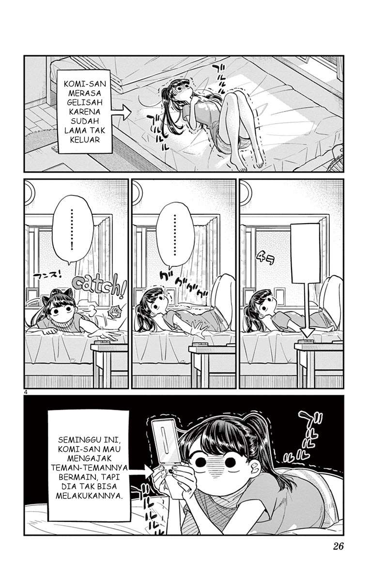 Komi-san wa Komyushou Desu Chapter 37 - halaman 4