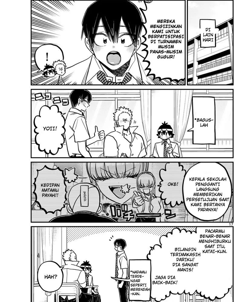 Komi-san wa Komyushou Desu Chapter 370 - halaman 17