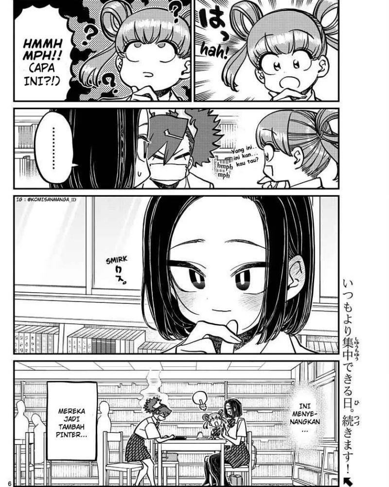Komi-san wa Komyushou Desu Chapter 371 - halaman 6