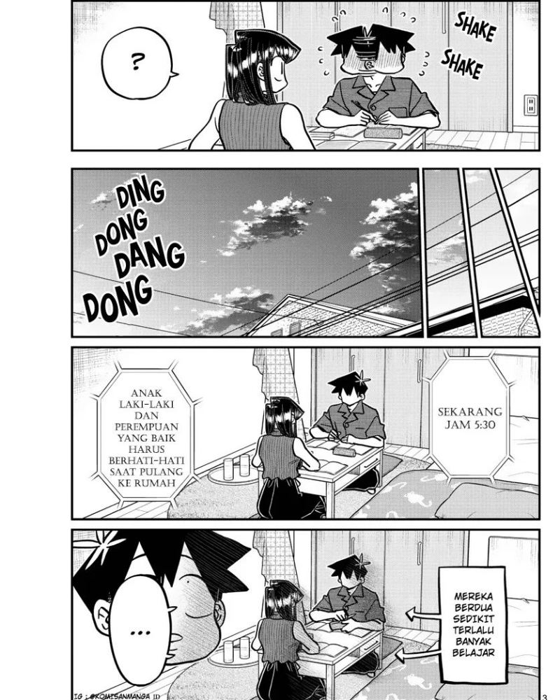 Komi-san wa Komyushou Desu Chapter 374 - halaman 3