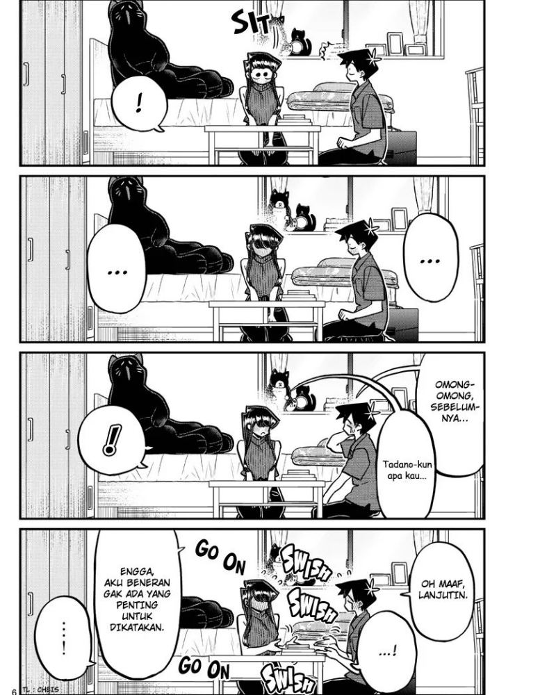Komi-san wa Komyushou Desu Chapter 374 - halaman 6