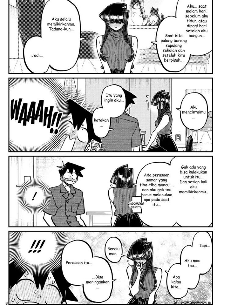 Komi-san wa Komyushou Desu Chapter 374 - halaman 8