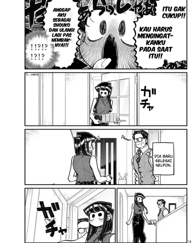 Komi-san wa Komyushou Desu Chapter 377 - halaman 15