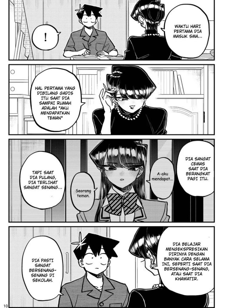 Komi-san wa Komyushou Desu Chapter 378 - halaman 10