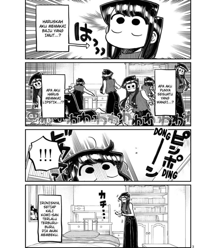 Komi-san wa Komyushou Desu Chapter 378 - halaman 3
