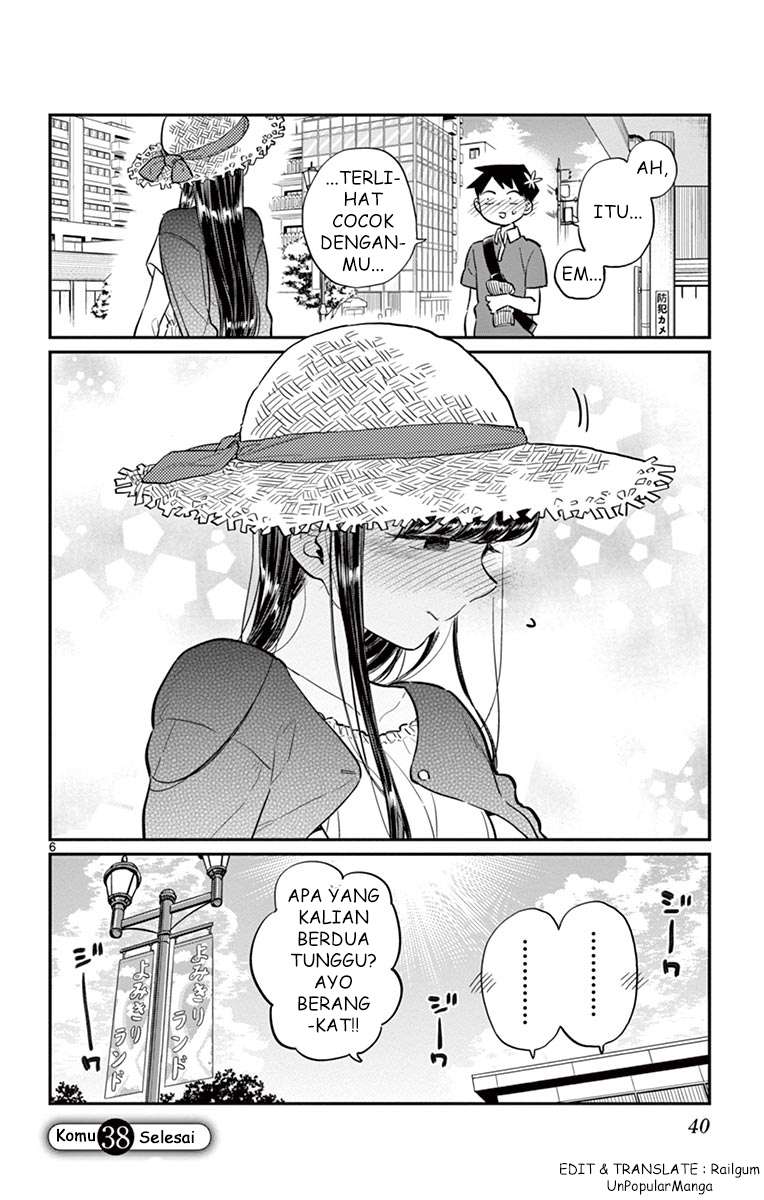 Komi-san wa Komyushou Desu Chapter 38 - halaman 6