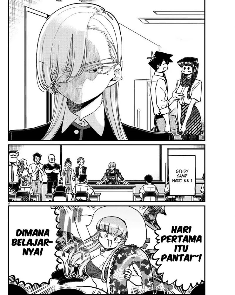 Komi-san wa Komyushou Desu Chapter 380 - halaman 5