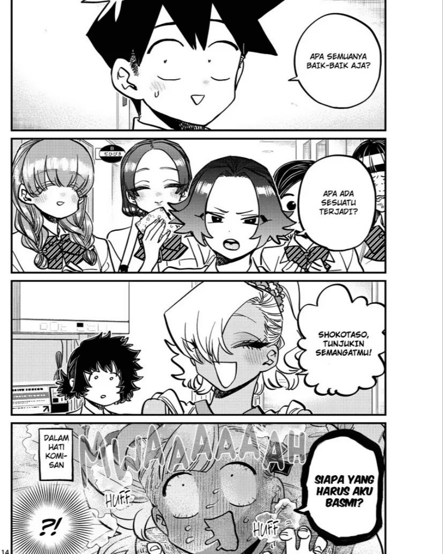 Komi-san wa Komyushou Desu Chapter 382 - halaman 14