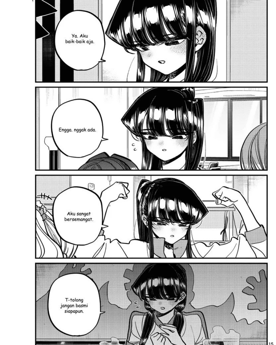 Komi-san wa Komyushou Desu Chapter 382 - halaman 15