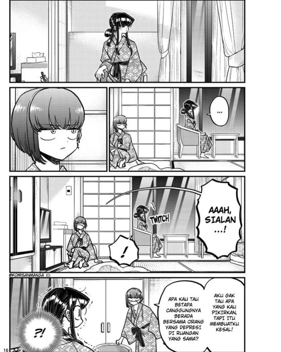 Komi-san wa Komyushou Desu Chapter 382 - halaman 16