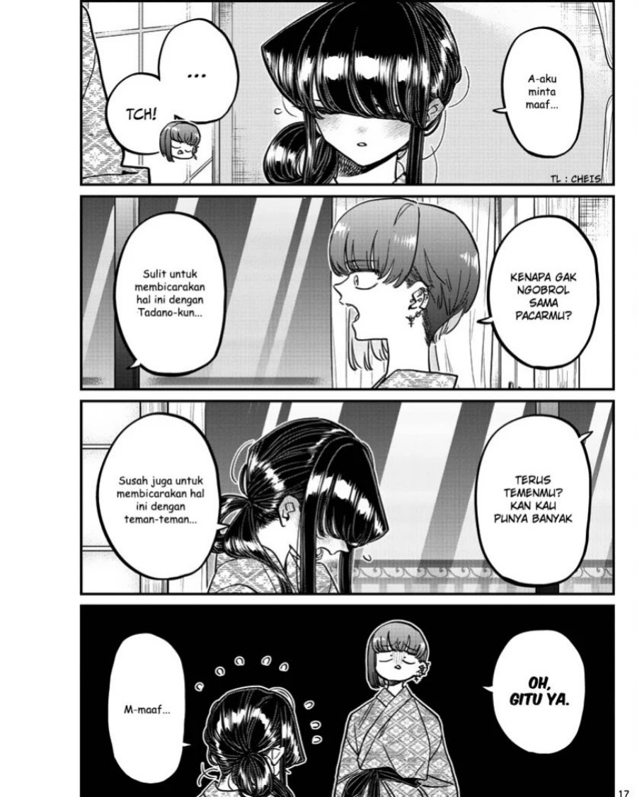 Komi-san wa Komyushou Desu Chapter 382 - halaman 17