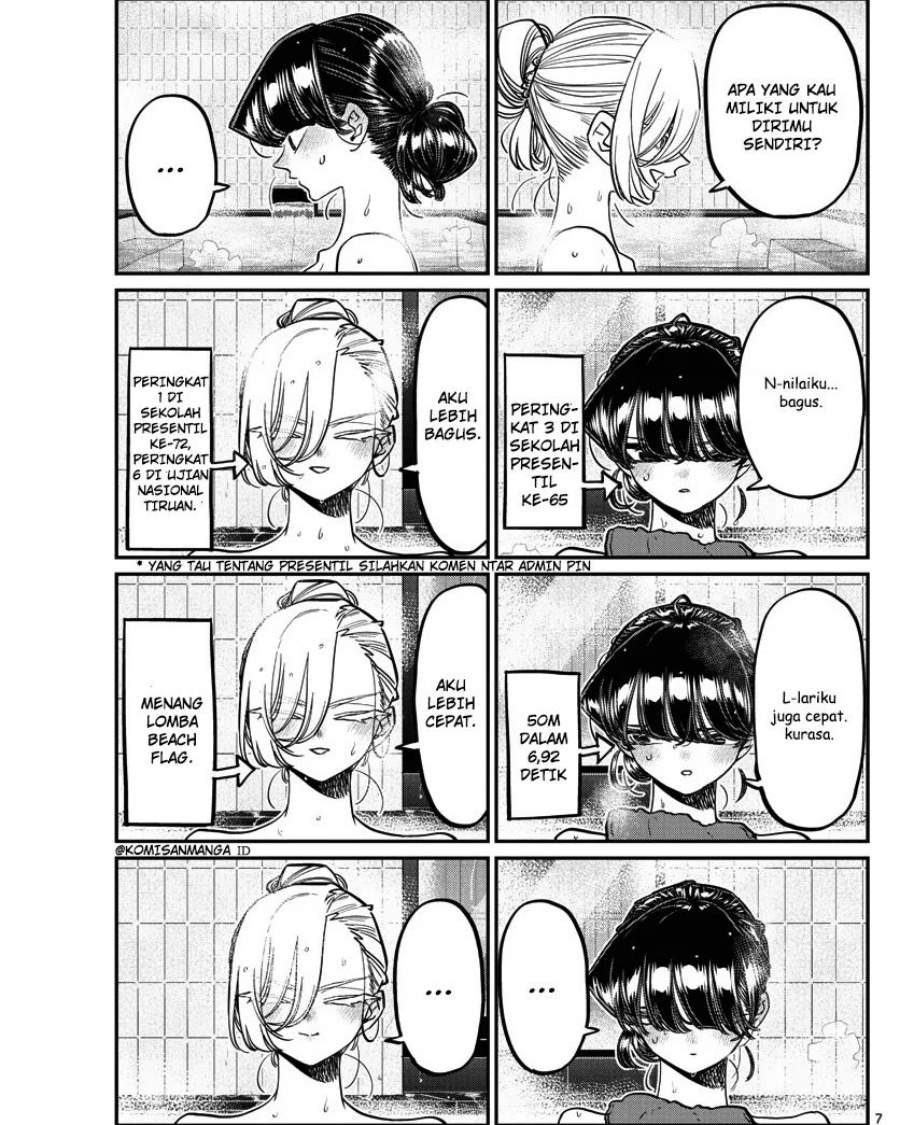 Komi-san wa Komyushou Desu Chapter 382 - halaman 7