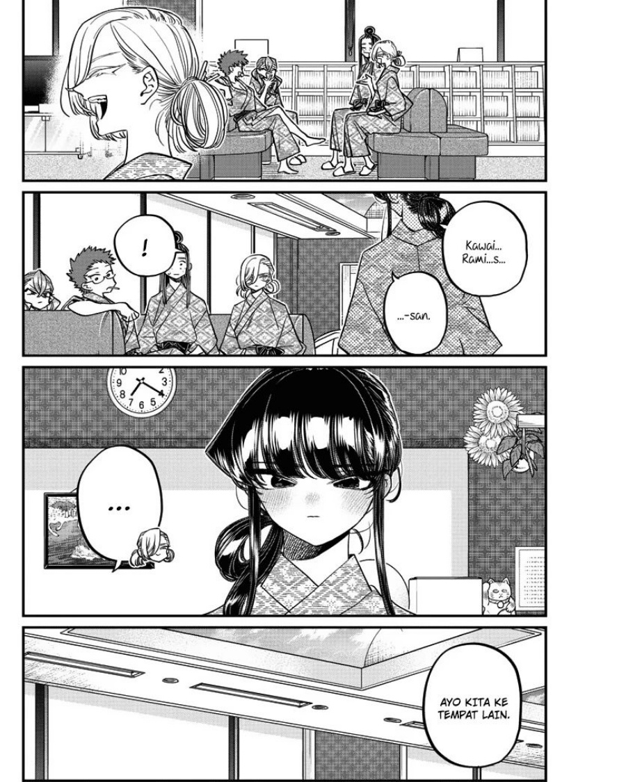Komi-san wa Komyushou Desu Chapter 383 - halaman 10