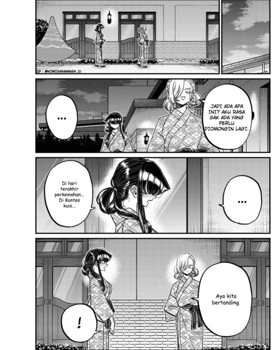 Komi-san wa Komyushou Desu Chapter 383 - halaman 11