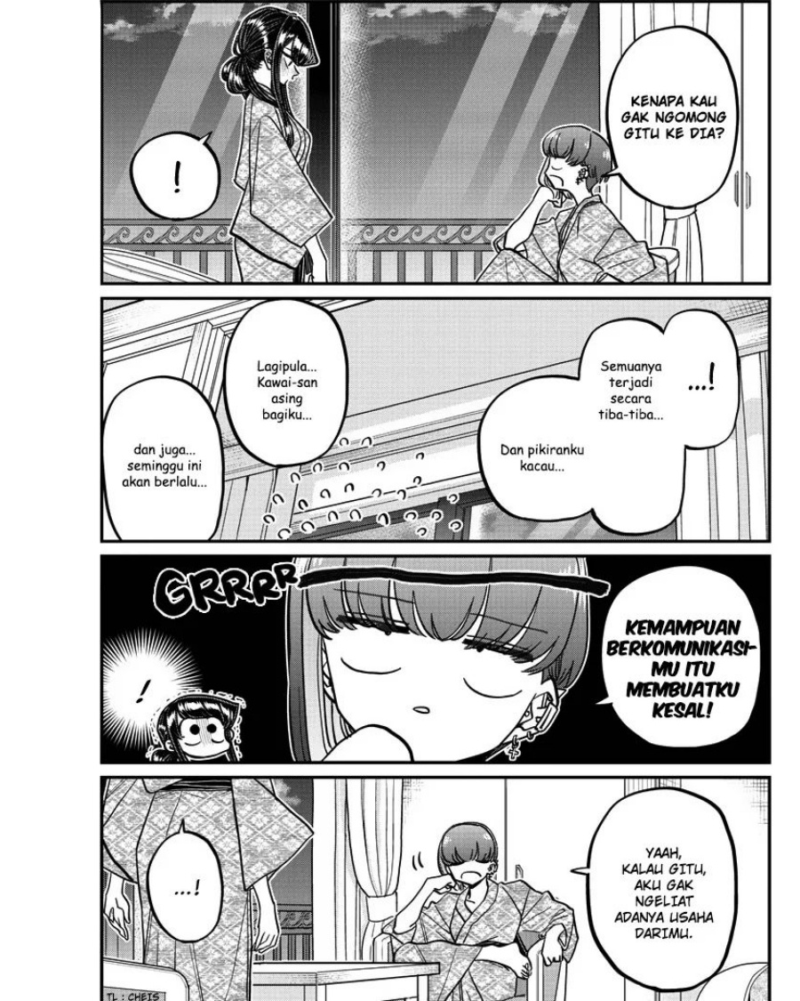 Komi-san wa Komyushou Desu Chapter 383 - halaman 7