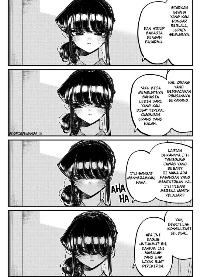 Komi-san wa Komyushou Desu Chapter 383 - halaman 8