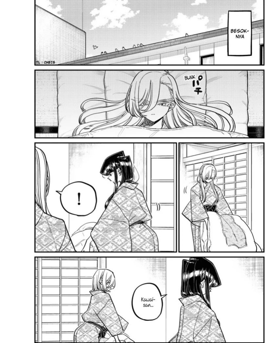 Komi-san wa Komyushou Desu Chapter 384 - halaman 17