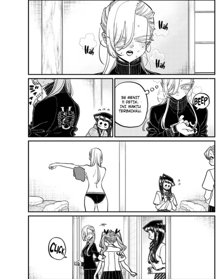 Komi-san wa Komyushou Desu Chapter 384 - halaman 3