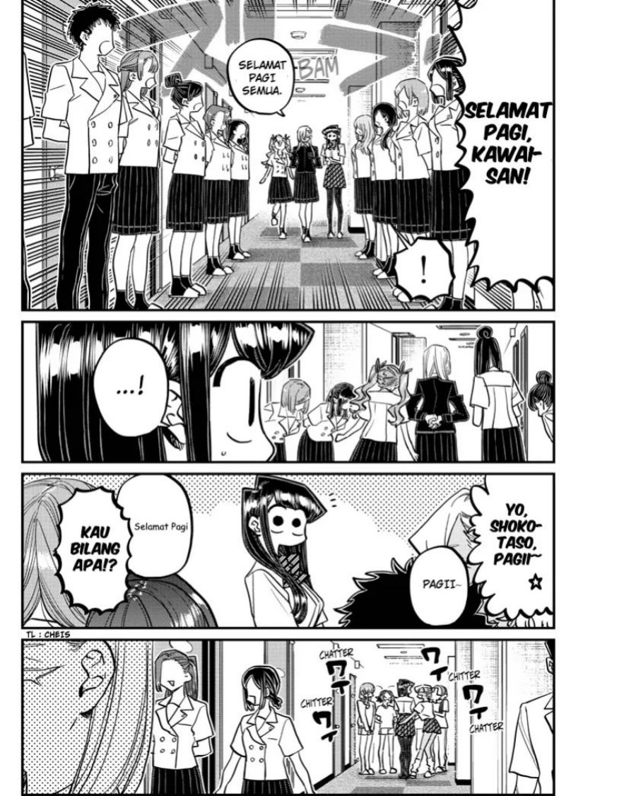 Komi-san wa Komyushou Desu Chapter 384 - halaman 4
