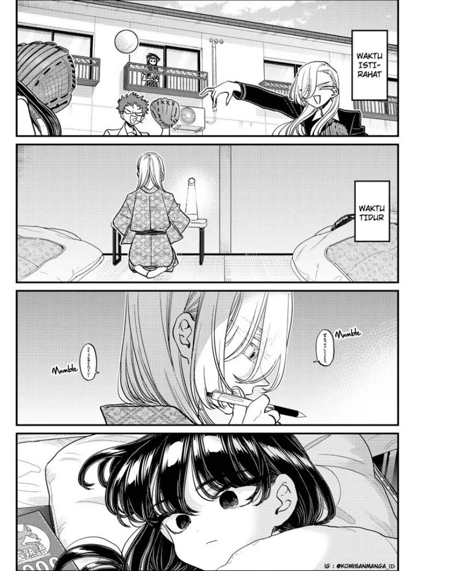 Komi-san wa Komyushou Desu Chapter 384 - halaman 6