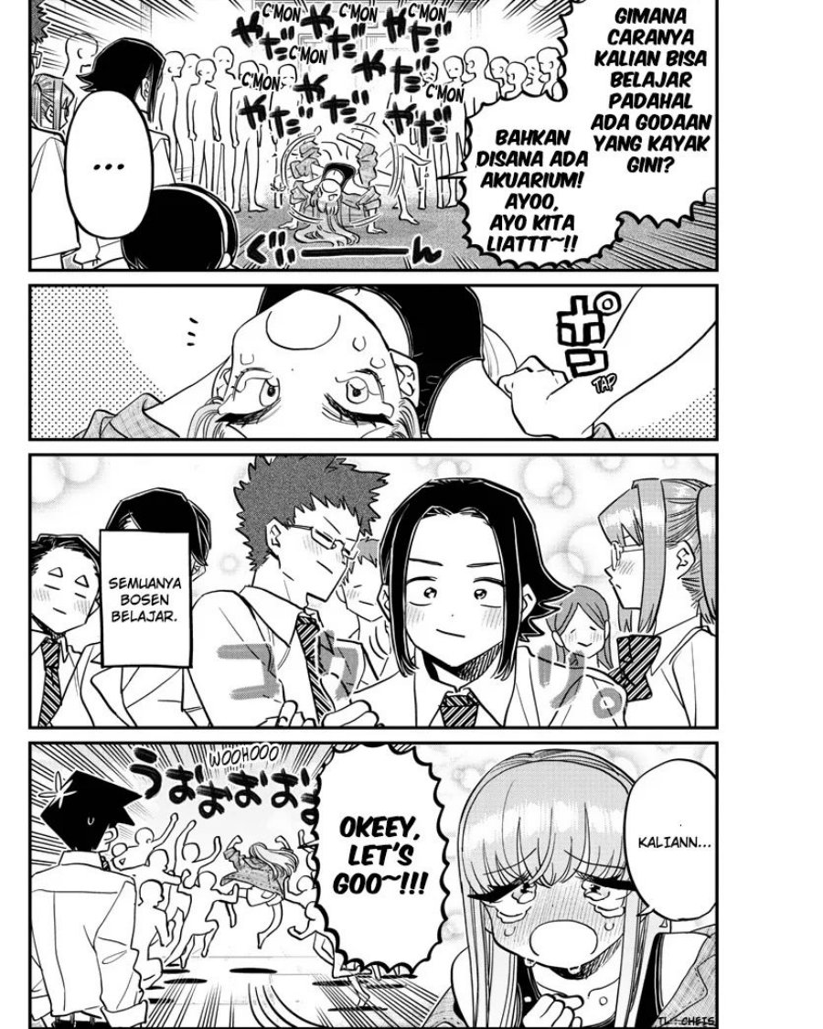 Komi-san wa Komyushou Desu Chapter 384 - halaman 8