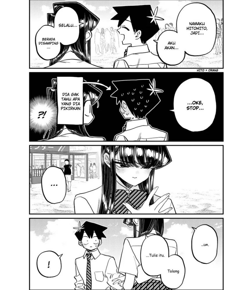 Komi-san wa Komyushou Desu Chapter 386 - halaman 13