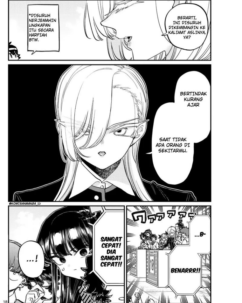 Komi-san wa Komyushou Desu Chapter 386 - halaman 18