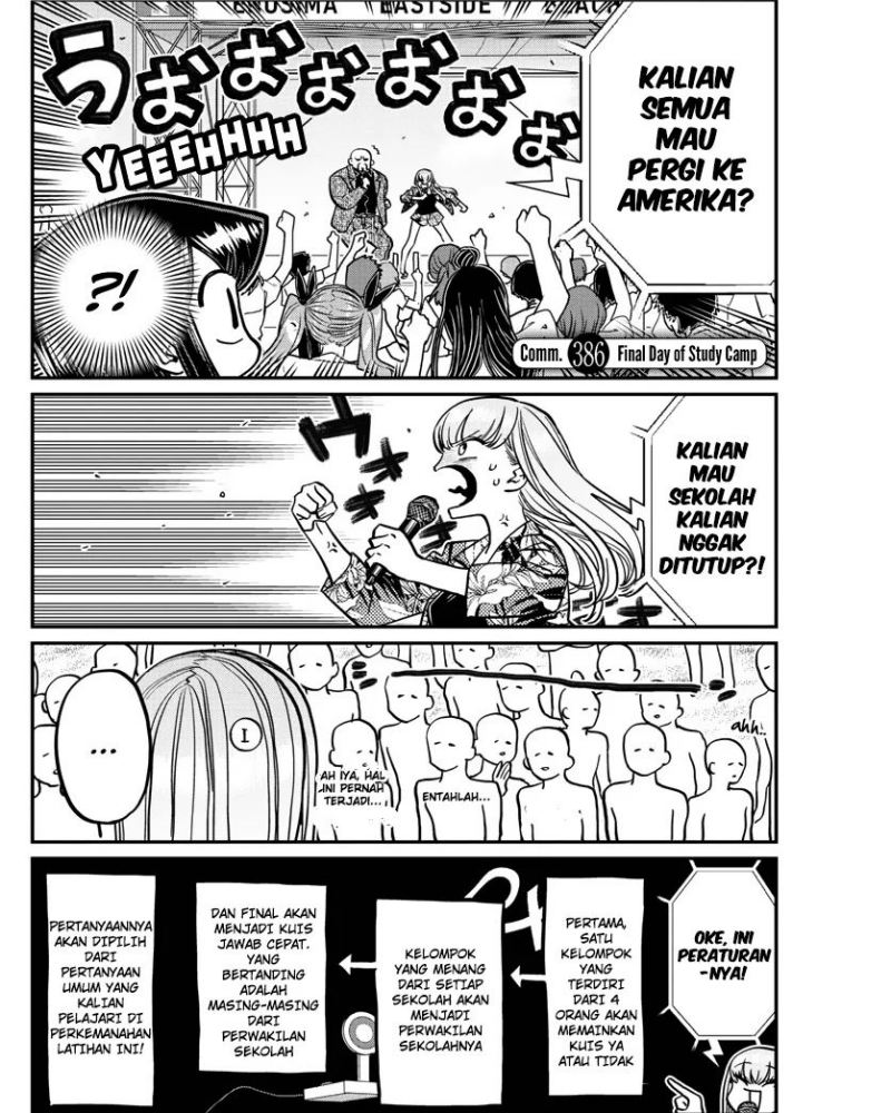 Komi-san wa Komyushou Desu Chapter 386 - halaman 2
